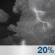 Tonight: A slight chance of showers and thunderstorms before 4am. Mostly cloudy, with a low around 71. East southeast wind around 5 mph. Chance of precipitation is 20%. New rainfall amounts between a tenth and quarter of an inch possible. Tonight: Slight Chance Showers And Thunderstorms