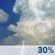 Memorial Day: A slight chance of rain showers before 8am, then a chance of showers and thunderstorms between 8am and 2pm, then a chance of showers and thunderstorms. Mostly cloudy, with a high near 83. South southeast wind 3 to 8 mph. Chance of precipitation is 30%. New rainfall amounts less than a tenth of an inch possible. Memorial Day: Chance Showers And Thunderstorms