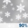 Wednesday: Rain before 8am, then a chance of snow between 8am and 9am, then a chance of rain and snow between 9am and 1pm. Cloudy, with a high near 37. Chance of precipitation is 90%. Wednesday: Chance Light Snow
