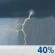 Sunday: A chance of showers and thunderstorms before 3pm, then showers and thunderstorms likely. Mostly cloudy, with a high near 80. West southwest wind around 9 mph. Chance of precipitation is 70%. New rainfall amounts between a half and three quarters of an inch possible. Sunday: Chance Showers And Thunderstorms